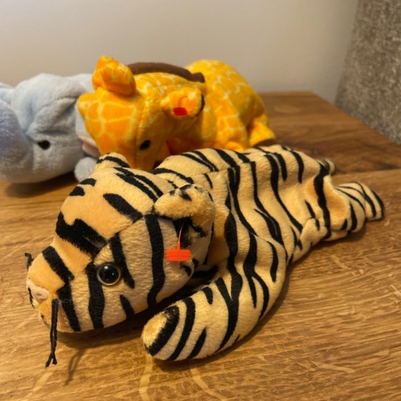 Ty Beanie Babies Multiple Jungle Safari Zoo Theme 1995 Perfect Condition VINTAGE - Picture 6 of 8